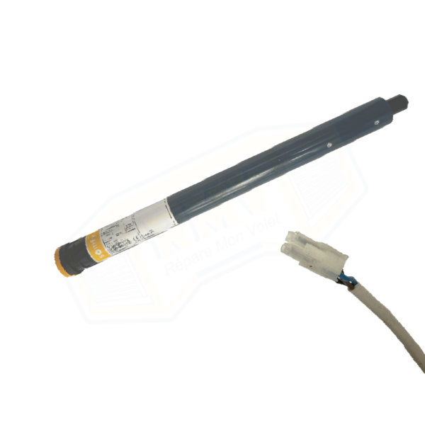 Moteur Somfy OXIMO RTS Solaire - Cosse de connexion blanc