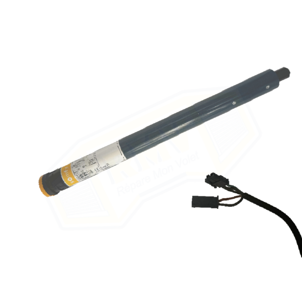 Moteur Somfy OXIMO RTS Solaire - Cosse de connexion noir